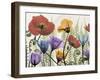 Flowers and Ferns 1-Albert Koetsier-Framed Premium Giclee Print