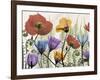 Flowers and Ferns 1-Albert Koetsier-Framed Premium Giclee Print