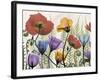 Flowers and Ferns 1-Albert Koetsier-Framed Premium Giclee Print