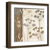 Flowers and Ferns I-Klein Design-Framed Art Print