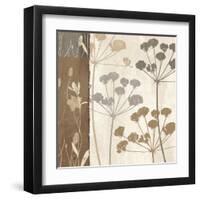 Flowers and Ferns I-Klein Design-Framed Art Print