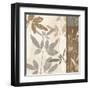 Flowers and Ferns II-Klein Design-Framed Art Print