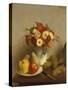 Flowers and Fruit, 1865-Henri Fantin-Latour-Stretched Canvas