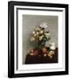 Flowers and Fruit, 1866-Henri Fantin-Latour-Framed Premium Giclee Print