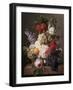 Flowers and Fruit, c.1827-Jan Frans van Dael-Framed Giclee Print