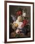 Flowers and Fruit, c.1827-Jan Frans van Dael-Framed Giclee Print