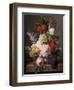 Flowers and Fruit, c.1827-Jan Frans van Dael-Framed Giclee Print