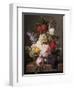 Flowers and Fruit, c.1827-Jan Frans van Dael-Framed Giclee Print