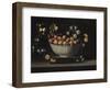 Flowers and Fruit in a China Bowl, C.1645-Juan De Zurbaran-Framed Giclee Print