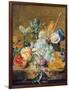 Flowers and Fruit-Jan van Huysum-Framed Giclee Print