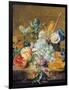 Flowers and Fruit-Jan van Huysum-Framed Giclee Print