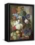 Flowers and Fruit-Jan van Os-Framed Stretched Canvas