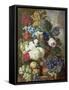 Flowers and Fruit-Jan van Os-Framed Stretched Canvas