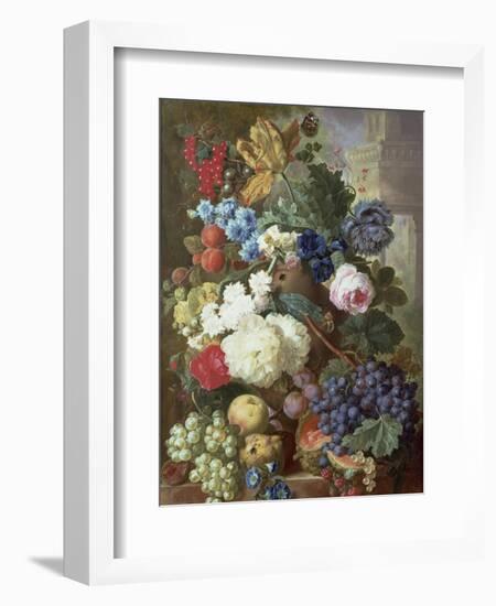 Flowers and Fruit-Jan van Os-Framed Giclee Print