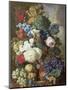 Flowers and Fruit-Jan van Os-Mounted Giclee Print