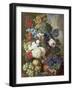 Flowers and Fruit-Jan van Os-Framed Giclee Print
