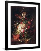 Flowers and Fruit-Rachel Ruysch-Framed Giclee Print