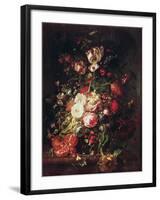 Flowers and Fruit-Rachel Ruysch-Framed Giclee Print