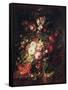 Flowers and Fruit-Rachel Ruysch-Framed Stretched Canvas