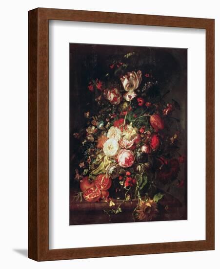 Flowers and Fruit-Rachel Ruysch-Framed Giclee Print