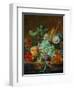 Flowers and fruit-Jan van Huysum-Framed Giclee Print