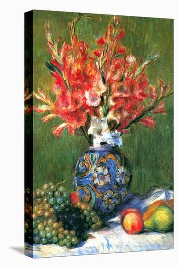 Flowers and Fruit-Pierre-Auguste Renoir-Stretched Canvas