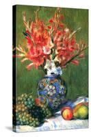 Flowers and Fruit-Pierre-Auguste Renoir-Stretched Canvas