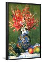 Flowers and Fruit-Pierre-Auguste Renoir-Framed Art Print