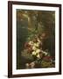 Flowers and Fruit-Jean Baptiste Claude Robie-Framed Giclee Print