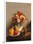 Flowers and Fruit-Henri Fantin-Latour-Framed Premium Giclee Print