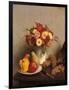 Flowers and Fruit-Henri Fantin-Latour-Framed Premium Giclee Print