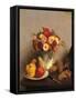 Flowers and Fruit-Henri Fantin-Latour-Framed Stretched Canvas