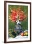 Flowers and Fruit-Pierre-Auguste Renoir-Framed Art Print