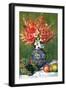 Flowers and Fruit-Pierre-Auguste Renoir-Framed Premium Giclee Print