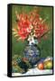 Flowers and Fruit-Pierre-Auguste Renoir-Framed Stretched Canvas