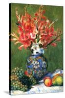 Flowers and Fruit-Pierre-Auguste Renoir-Stretched Canvas