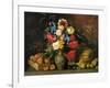 Flowers and Fruits, 1839-Ivan Phomich Khrutsky-Framed Giclee Print