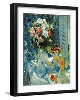 Flowers and Fruits, 1911-1912-Konstantin Korovin-Framed Giclee Print