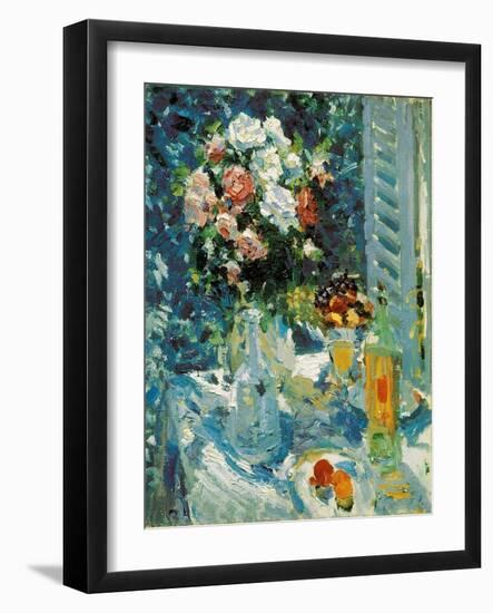 Flowers and Fruits, 1911-1912-Konstantin Korovin-Framed Giclee Print