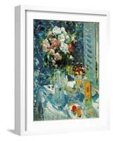 Flowers and Fruits, 1911-1912-Konstantin Korovin-Framed Giclee Print