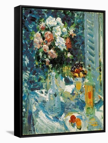 Flowers and Fruits, 1911-1912-Konstantin Korovin-Framed Stretched Canvas