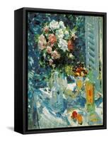 Flowers and Fruits, 1911-1912-Konstantin Korovin-Framed Stretched Canvas