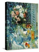 Flowers and Fruits, 1911-1912-Konstantin Korovin-Stretched Canvas