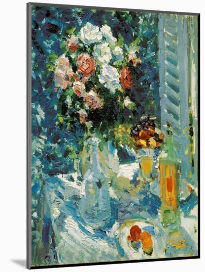 Flowers and Fruits, 1911-1912-Konstantin Korovin-Mounted Giclee Print