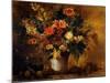 Flowers and Fruits, C.1843 (Painting)-Ferdinand Victor Eugene Delacroix-Mounted Giclee Print