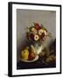 Flowers and Fruits, c.1865-Henri Fantin-Latour-Framed Giclee Print