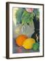 Flowers and Fruits, C.1880-Paul Cézanne-Framed Giclee Print