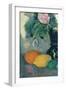 Flowers and Fruits, C.1880-Paul Cézanne-Framed Giclee Print