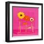 Flowers and Gold Fishes I-Camille Soulayrol-Framed Art Print