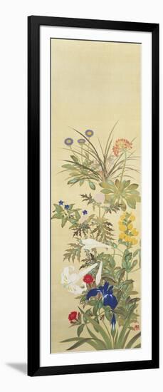 Flowers and Grasses II-Suzuki Kiitsu-Framed Giclee Print